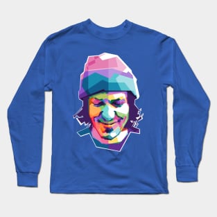 Elliott Smith in WPAP Long Sleeve T-Shirt